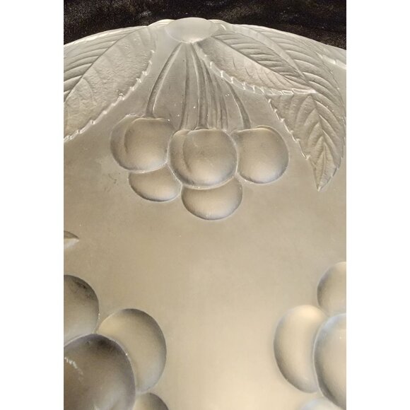 Vintage Mikasa Frosted Crystal Serving Platter - Picture 10 of 10